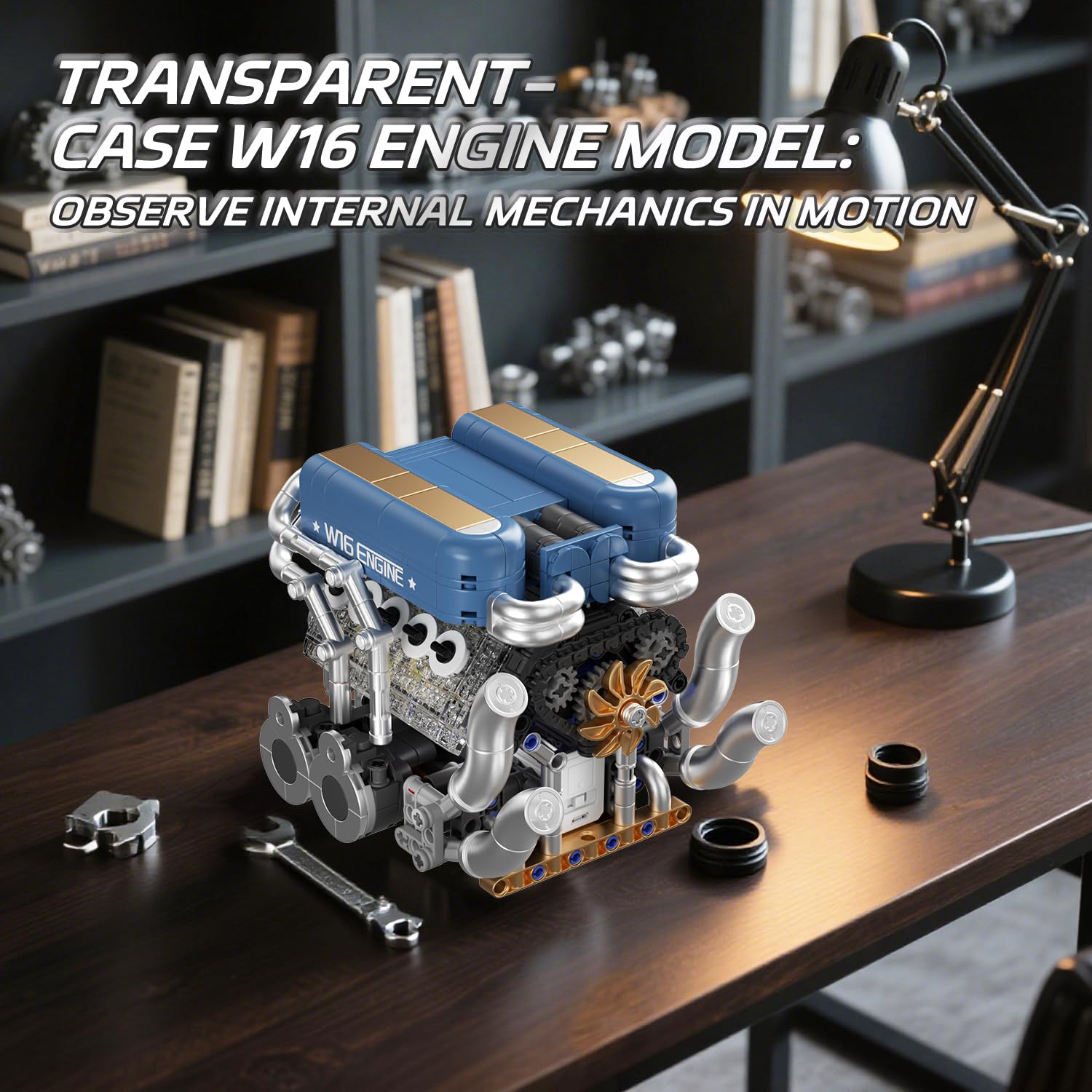 Sikewettx W16 USB motor with dual speeds enhances hands-on exploration.