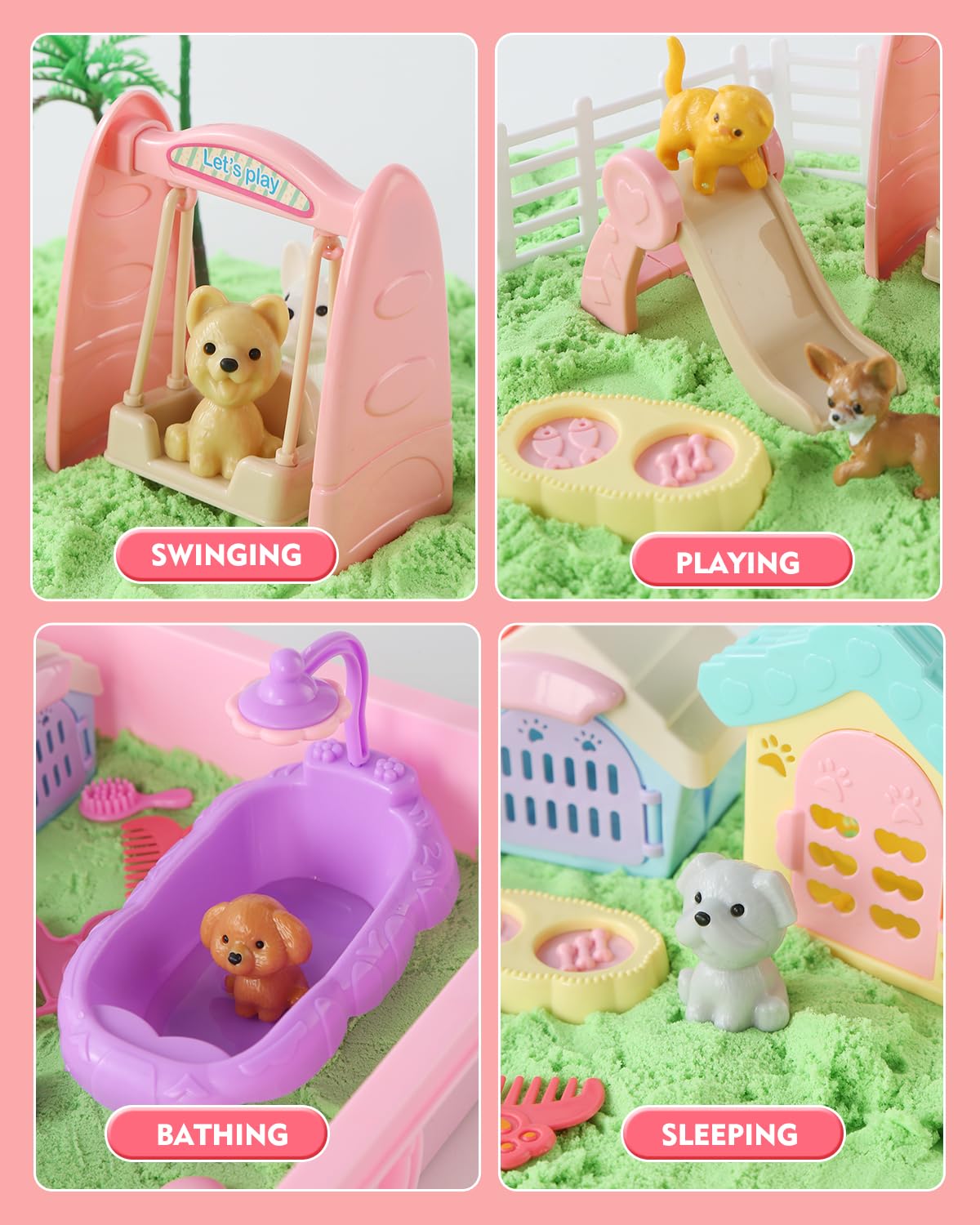 Sikmcle sandbox with lid and accessories supports creative building.