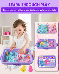Sikmcle Unicorn gemstones and accents for colorful pretend play