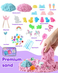 Sikmcle Rainbow mold and unicorn shapes for vivid mini scenes