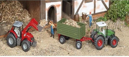 Siku 1985 Massey Ferguson die-cast tractor with detailed finish for collectors