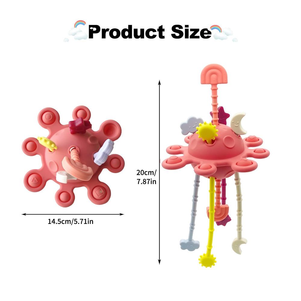 SILI FACTORY sensory toy makes a thoughtful newborn gift.