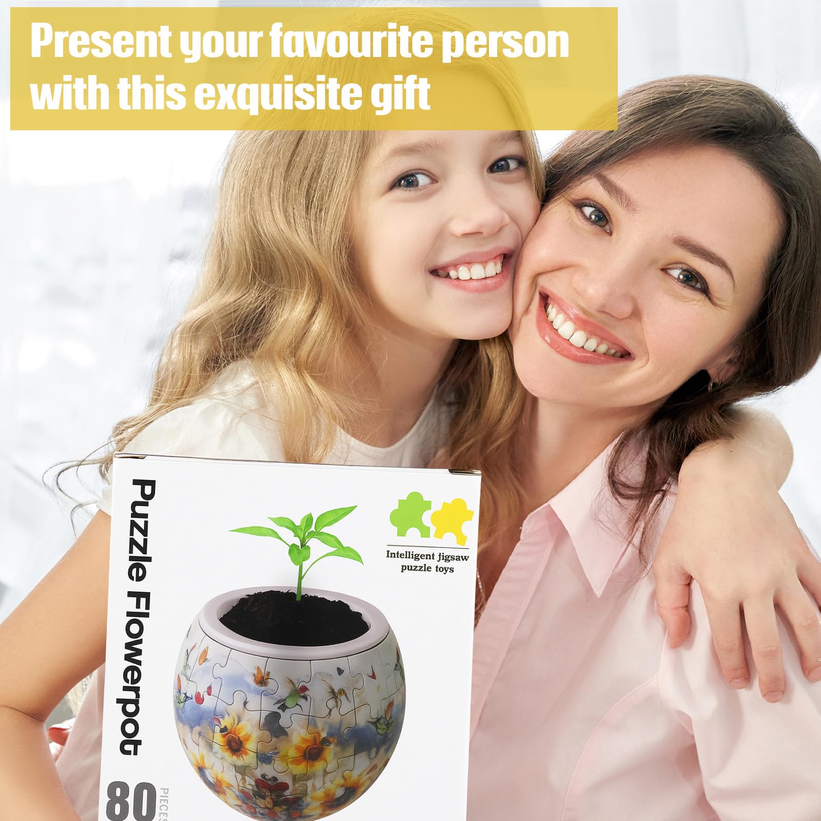 Silipull 3D Puzzle Vase used in wedding or housewarming decor and gifts.