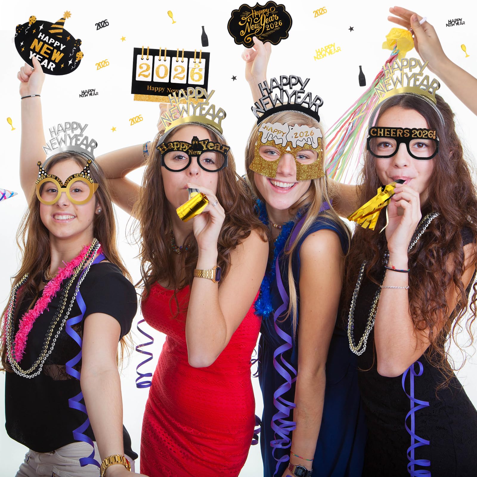 Silipull beaded necklaces and photo props spark memories and fun.