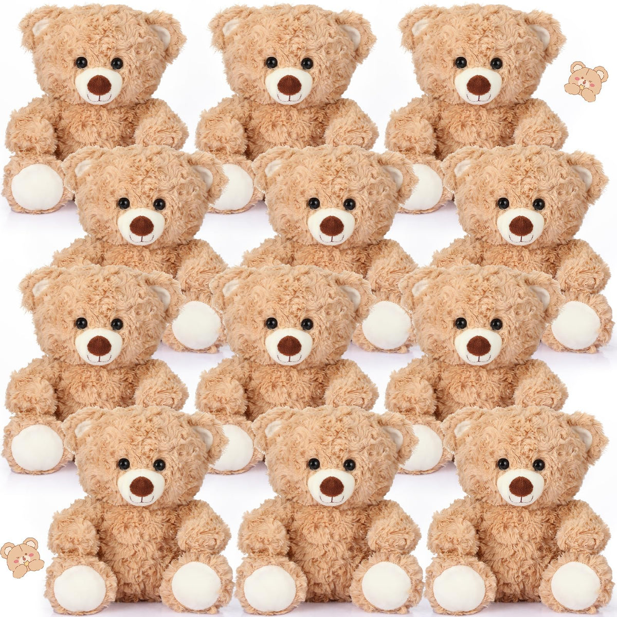 Silipull bear plush 8inch ready for cuddle and bedtime companionship