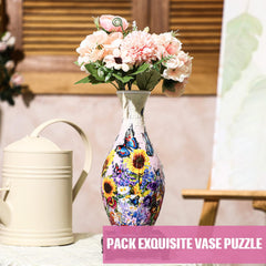 Silipull Butterfly 3D vase with water column ready for fresh flowers.