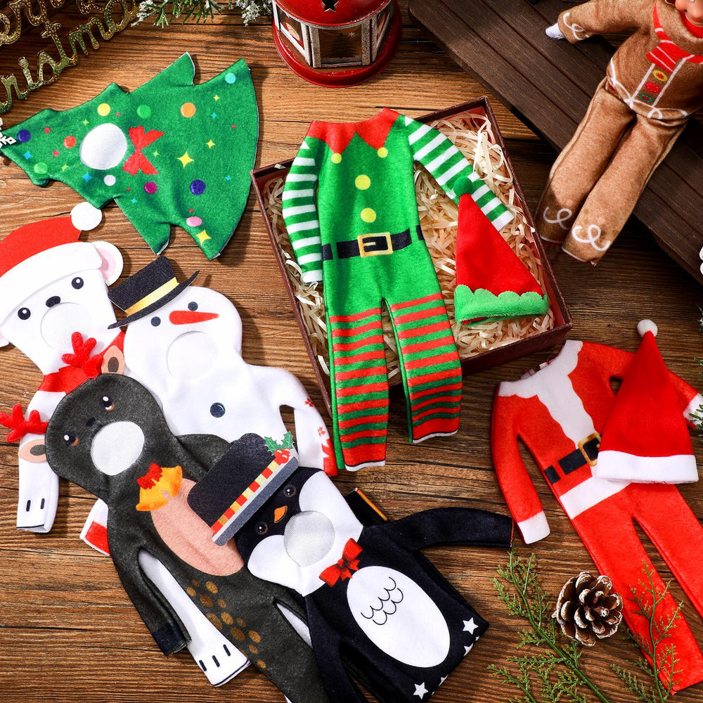 Silipull assorted-styles Christmas doll clothes for variety