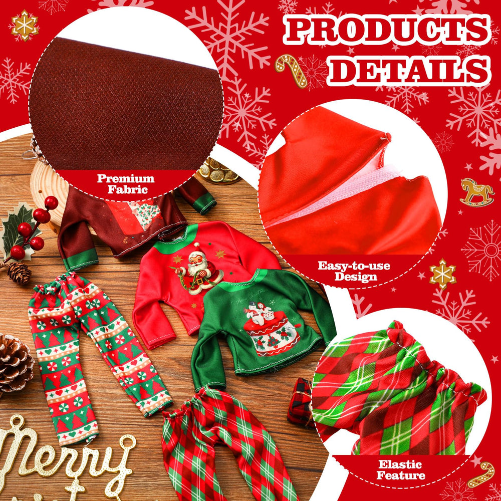 Silipull Christmas tree outfit for 11–12 inch dolls, decorative and cute.
