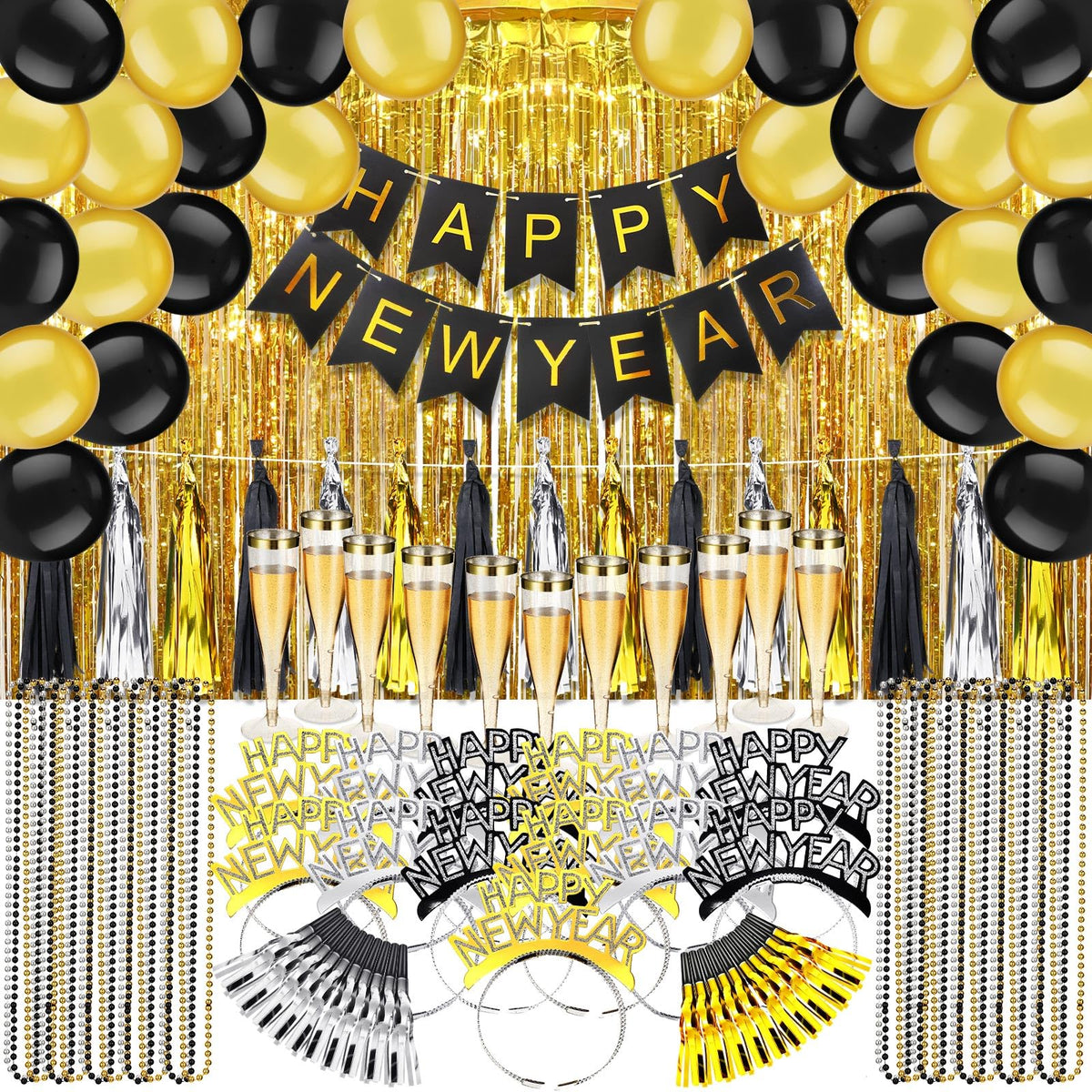 Silipull happy new year headband for festive photos and party joy