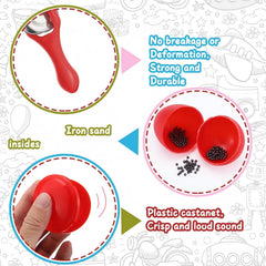 Silipull tambourine bells encourage hands-on rhythm exploration and self-expression.