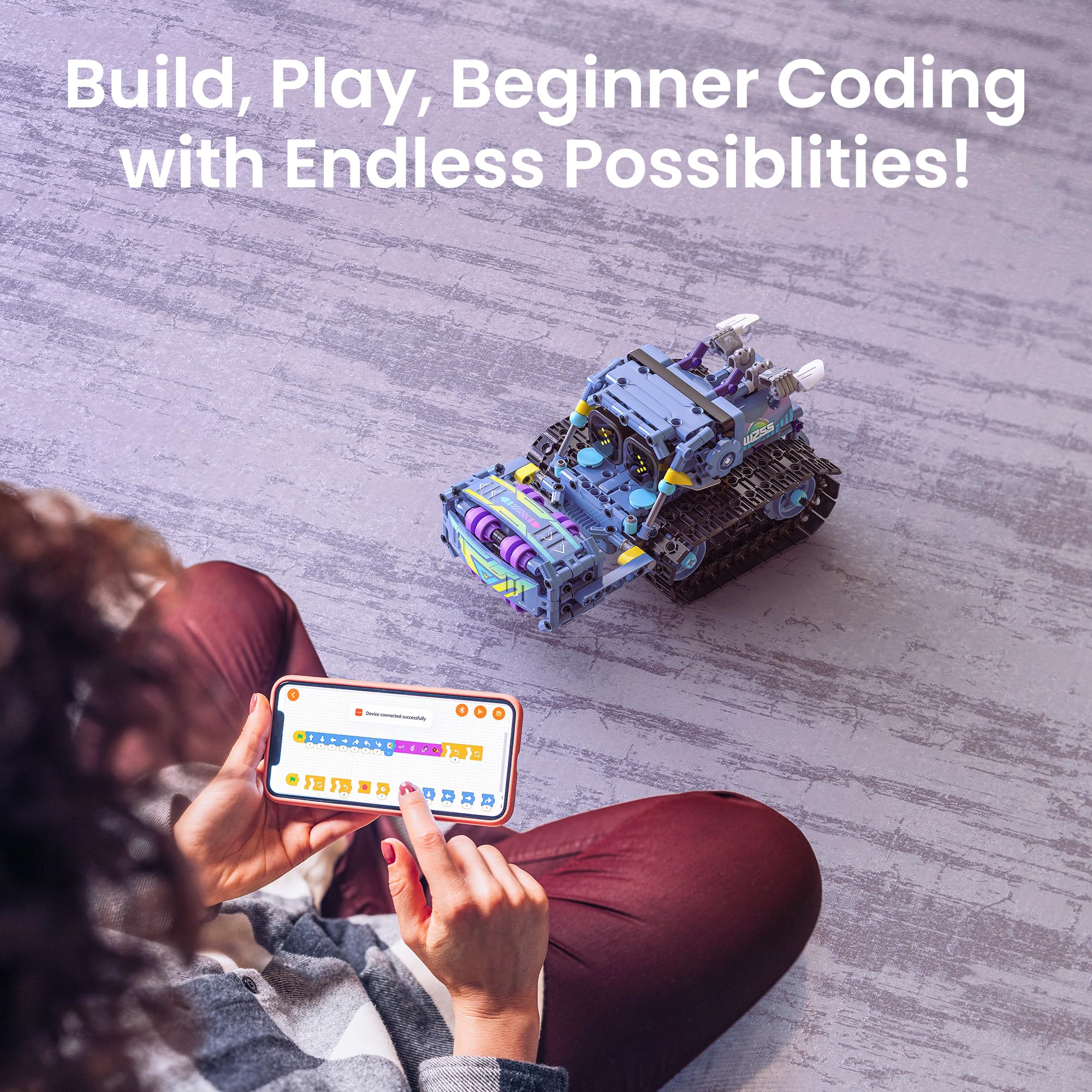 Sillbird app and remote setup enabling flexible, screen-free learning.