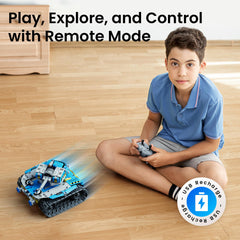 Sillbird Bluetooth app control provides flexible programming for play and exploration.
