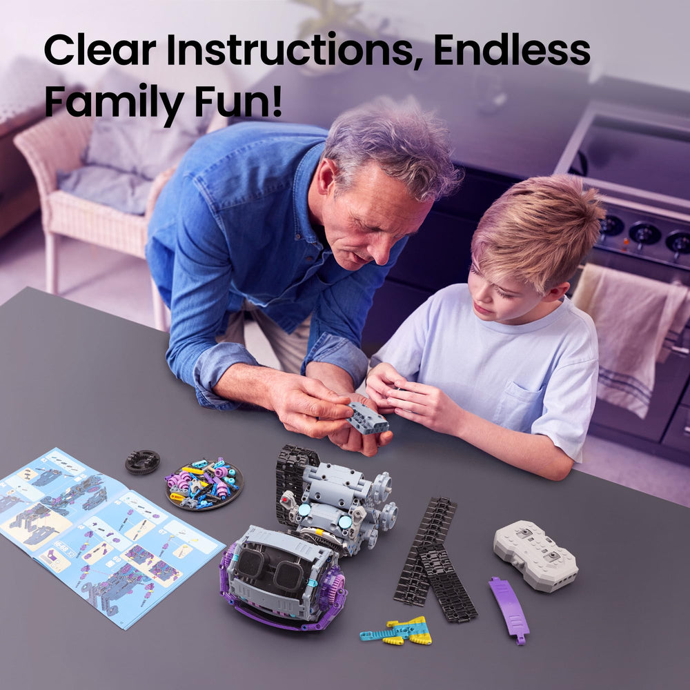 Sillbird 5-in-1 builds include robot and car options to grow skills.