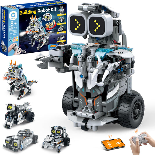 Sillbird Building Robot Dinosaur Kit box ready for gifting and STEM exploration.