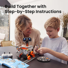 Sillbird color-coded instructions help kids assemble step by step.