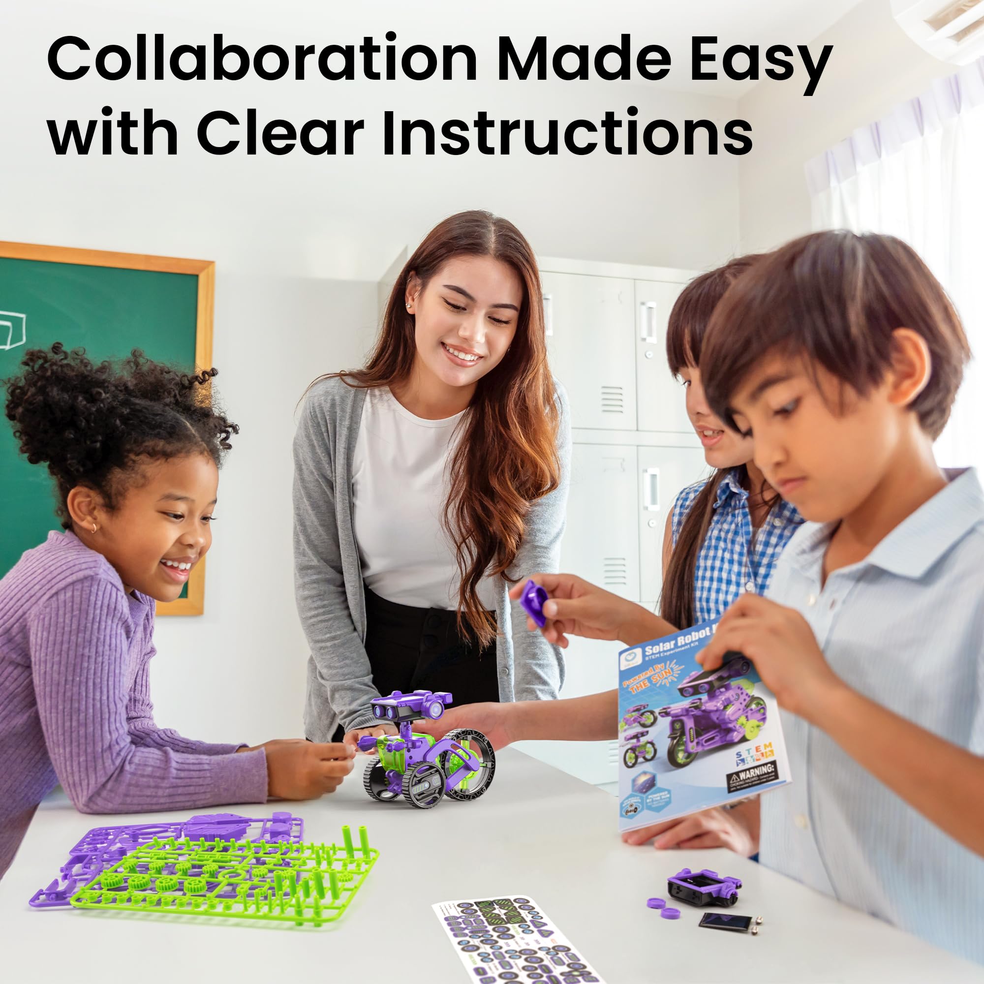 Sillbird illustrated manual guides kids through clear, step-by-step assembly
