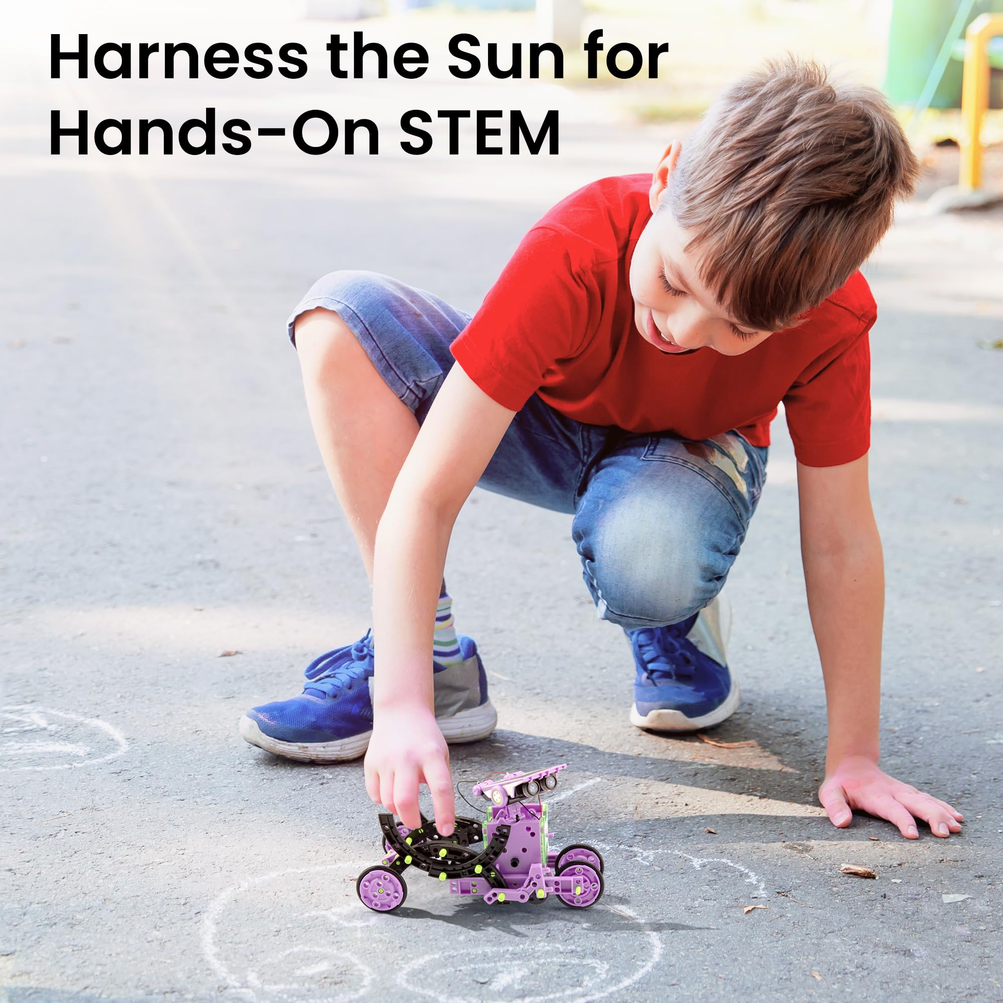 Sillbird 12-model solar robot kit showing diverse build options