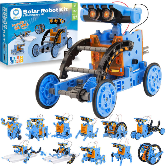 Sillbird Solar Building Robot Kit assembly guide aids confident start for young builders