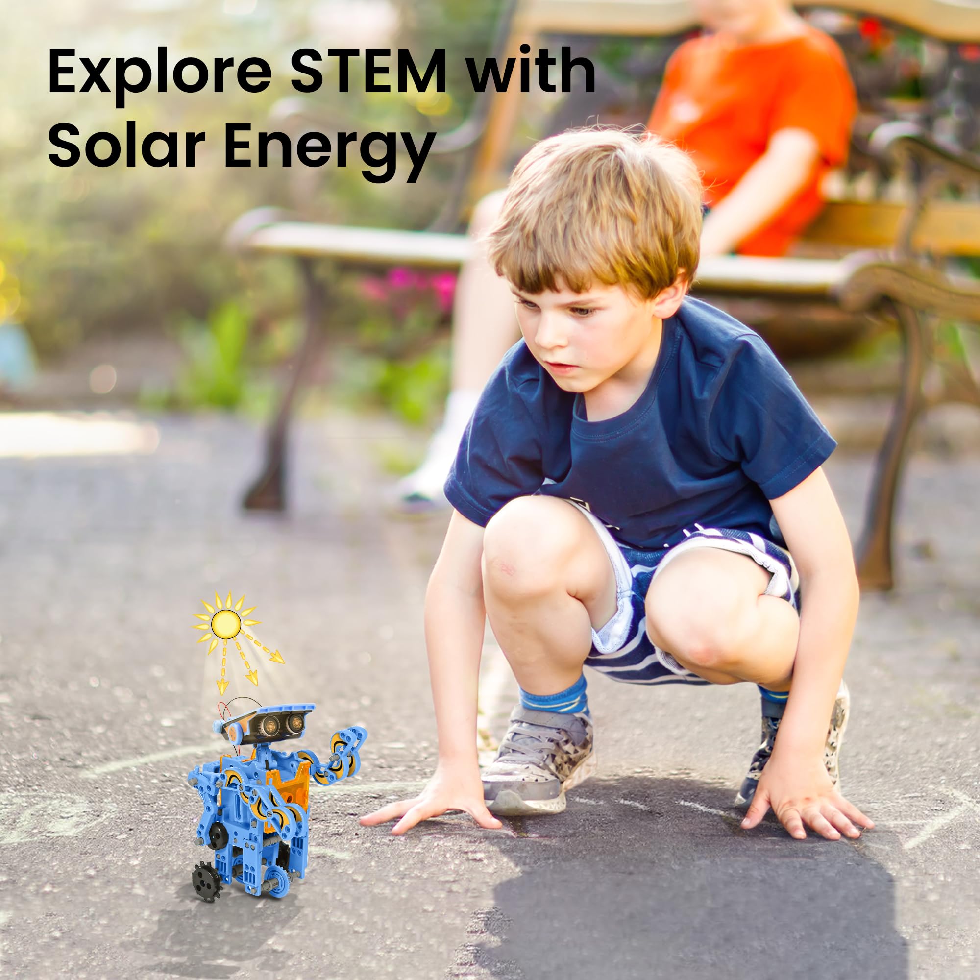 Sillbird Solar Building Robot Kit battery-powered mode enables indoor play and flexibility