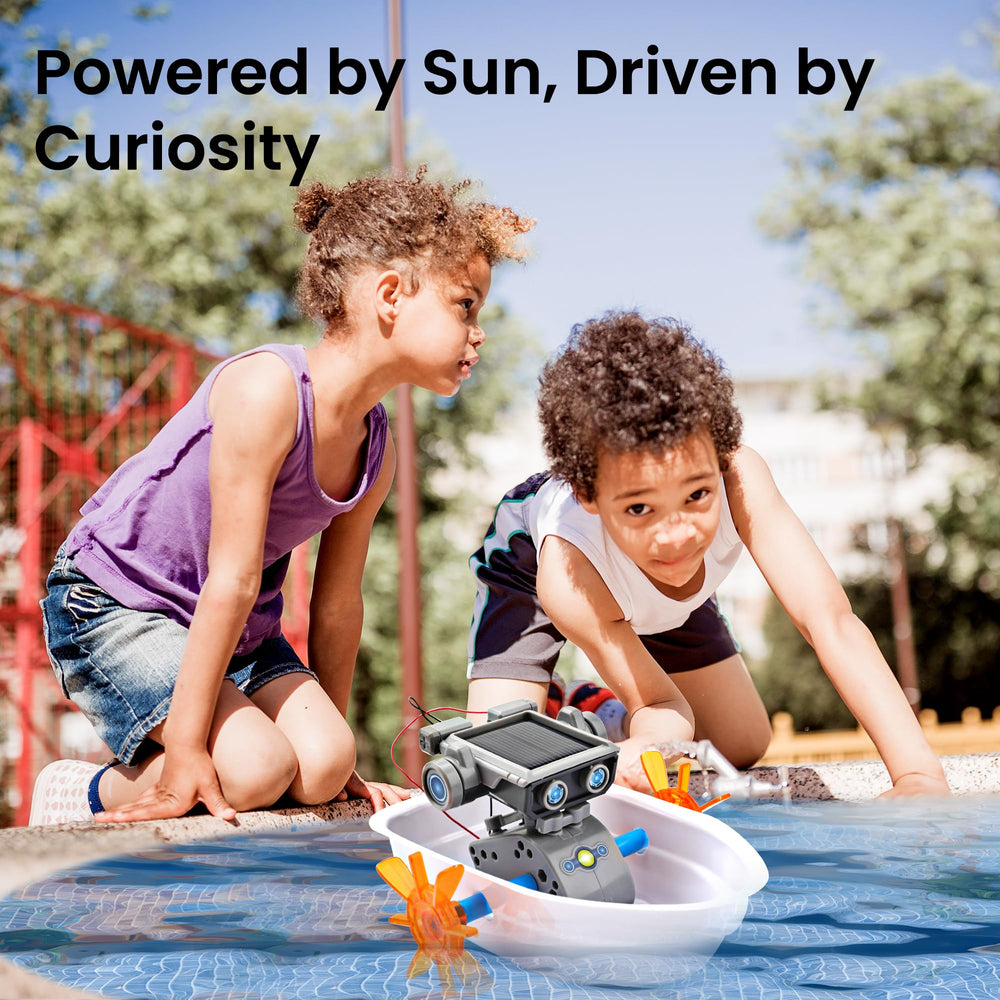 Sillbird solar-powered model outdoors demonstrates renewable energy in action