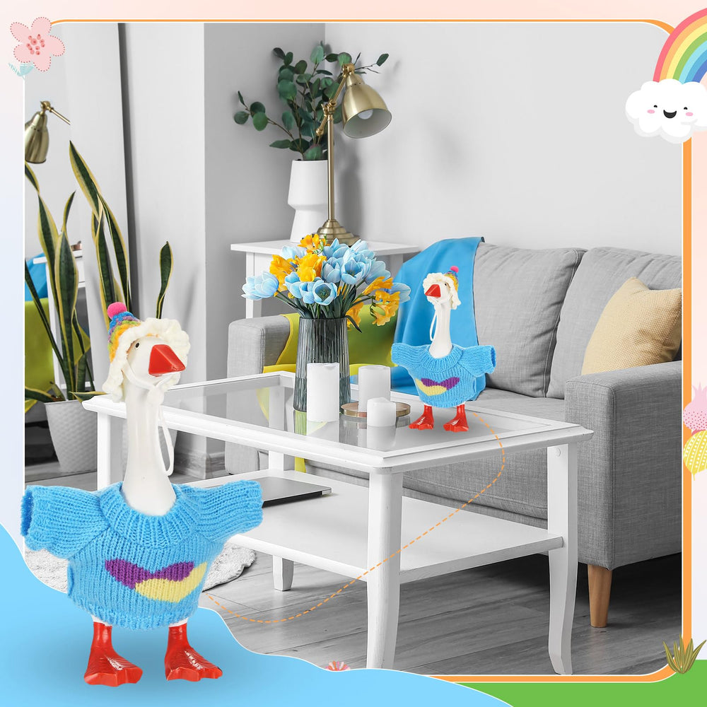 SilTriangle table goose costume for birthdays, garden parties, and events
