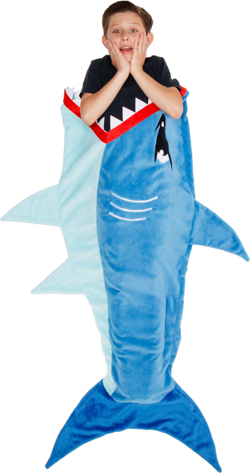 Silver Lilly shark fin detail adds playful warmth and adventure-ready style.