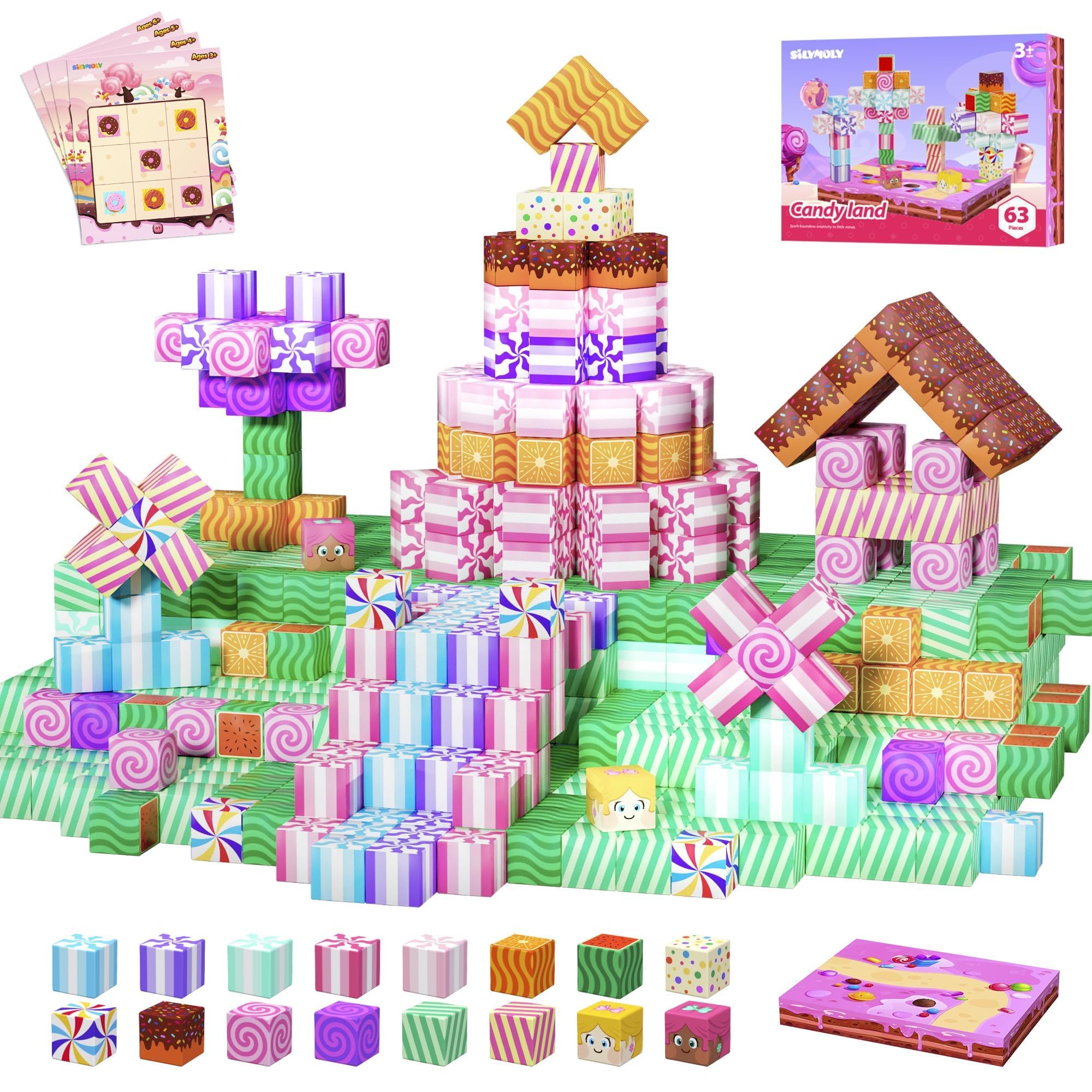 SILYMOLY storage and display case indicates neat organization after play.