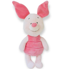Simba Piglet plush face with embroidered features for a cuddly Disney keepsake.