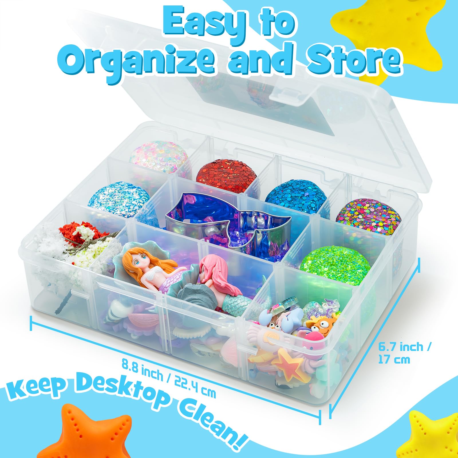 SIMPLIPLAY pearls and diamond gems add sparkle to crafts and pretend jewelry.