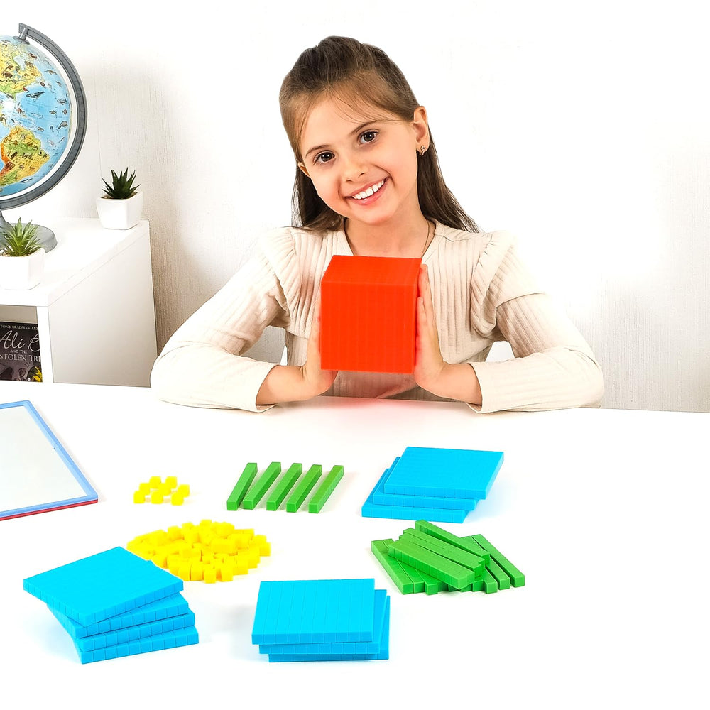Simply Magic color set for engaging, hands-on base ten exploration.