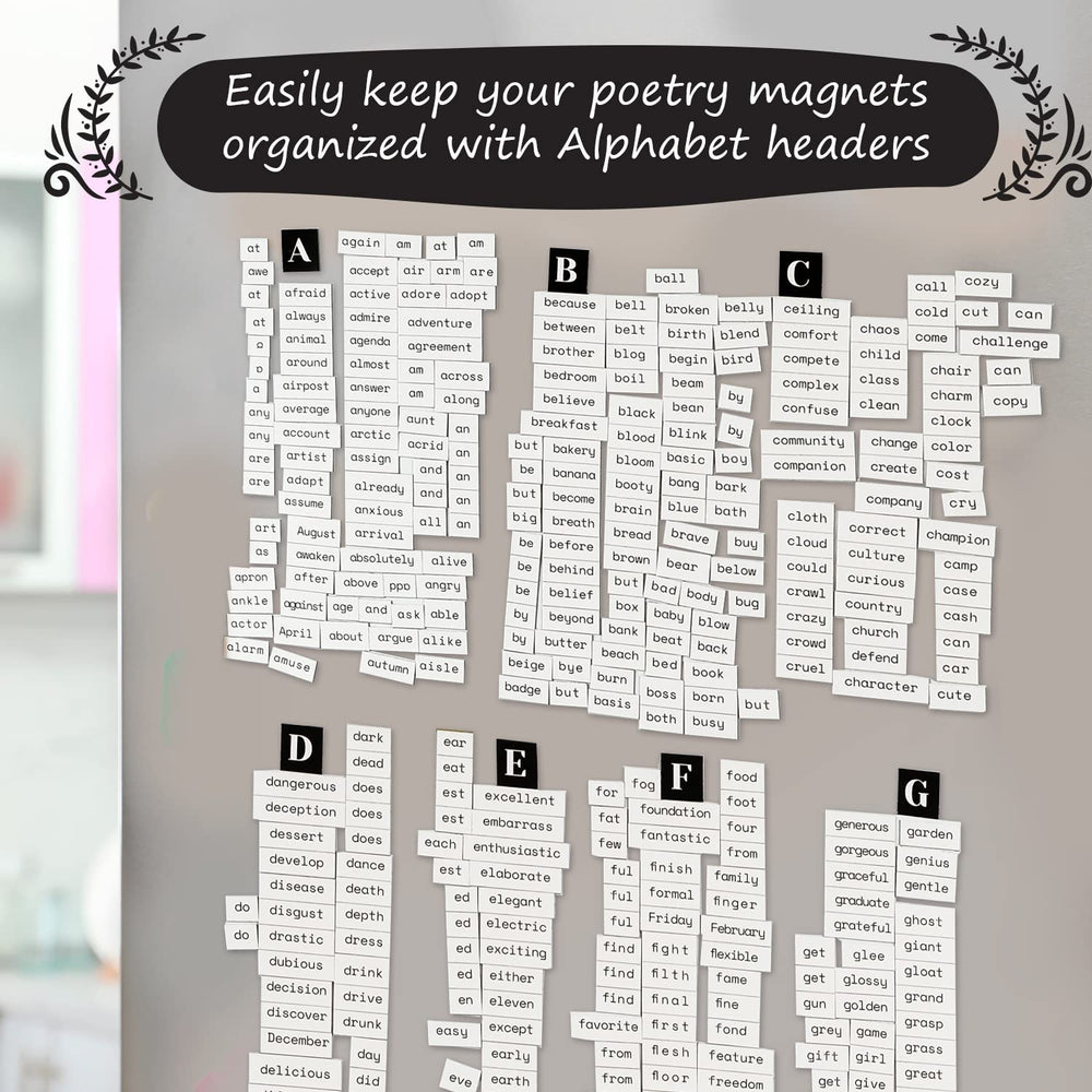 Simply Magic magnets compatible with fridge and whiteboard surfaces