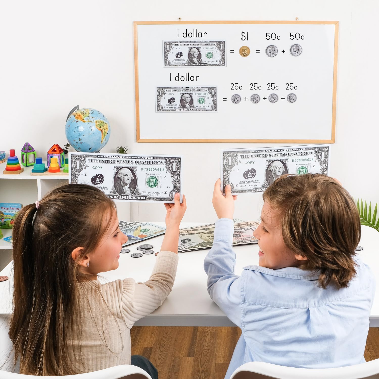 Simply Magic jumbo magnetic money 1-dollar bill for practical practice