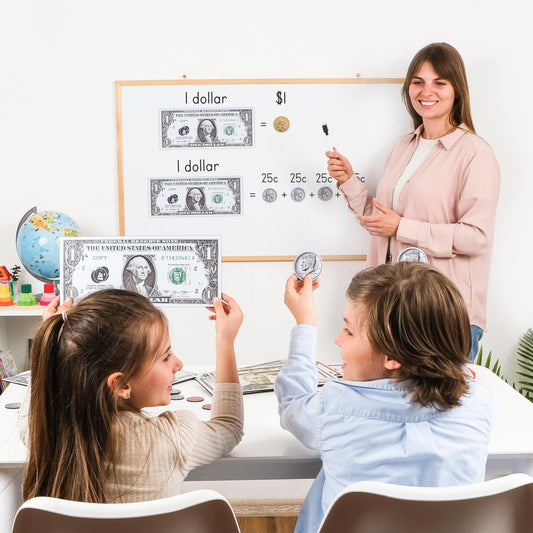 Simply Magic jumbo magnetic money 50-dollar bill for counting and making change