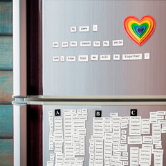 Simply Magic poetry magnets with blank tiles for personalized poems and stories
