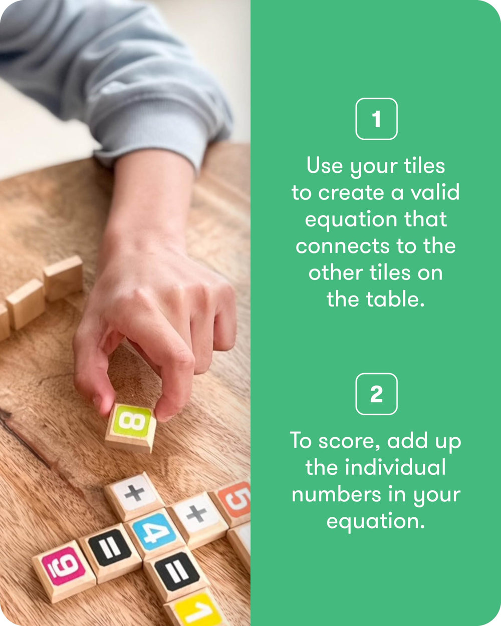 SimplyFun Sumology score area emphasizes points and friendly competition