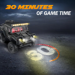 SIMREX all-terrain RC car top speed image indicates fast and controllable performance
