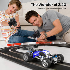 SIMREX blue packaging box presents gift-ready RC car experience