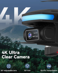 SIMREX brushless motors deliver quieter flights and stronger wind resistance.