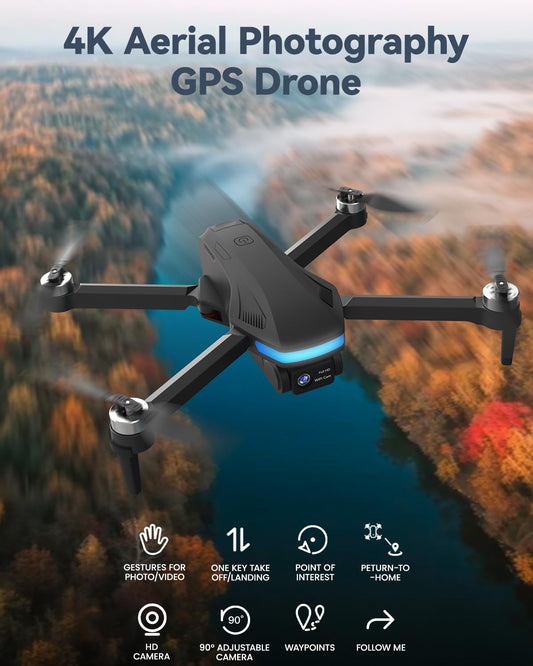 SIMREX foldable drone compact design for travel and easy carry.