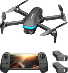 SIMREX GPS drone 4K camera on a stable gimbal for crisp outdoor footage.