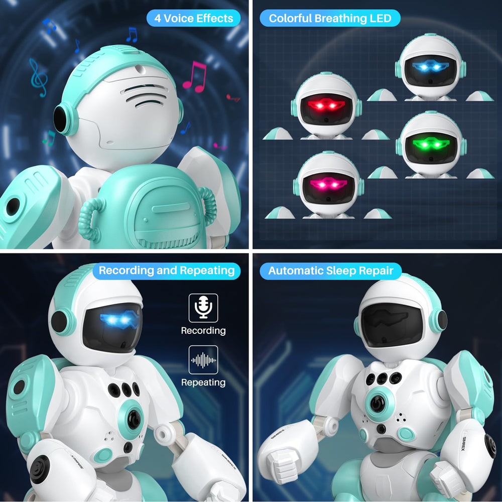 SIMREX robot suitable for ages 3–12, making it a versatile gift