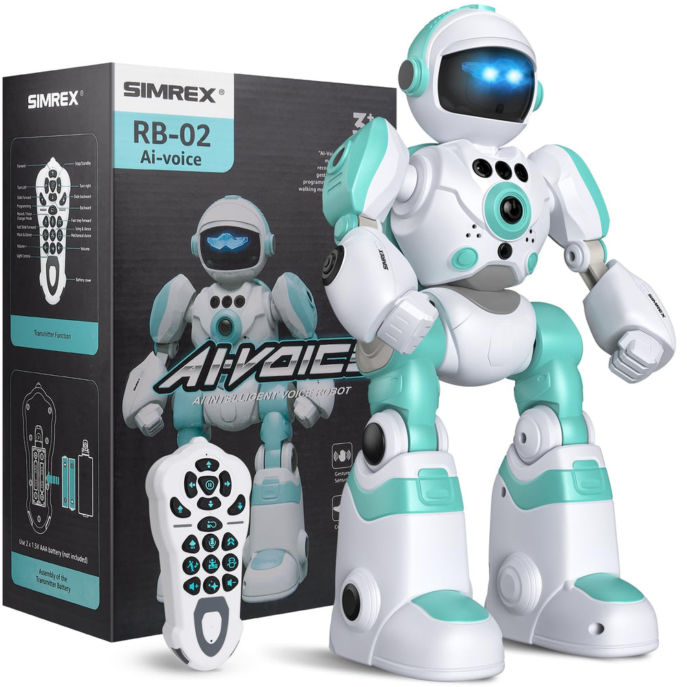 SIMREX Kids Robot toy in action with remote control for engaging play