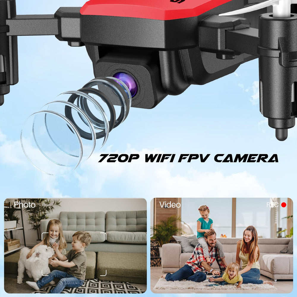 SIMREX WiFi FPV 720p camera delivers immersive real-time view during flight.