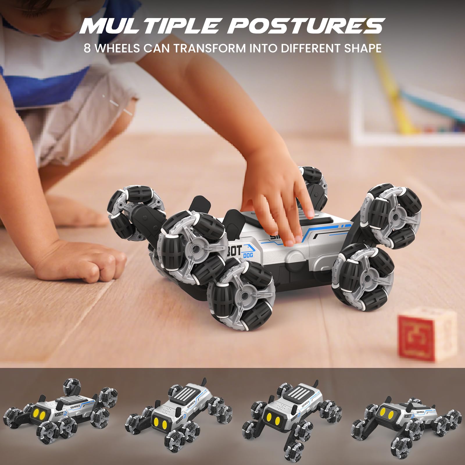 SIMREX USB recharge port for convenient quick power top-ups.