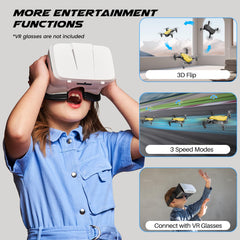 SIMREX X300C 360-degree flips and gravity control for fun stunts.