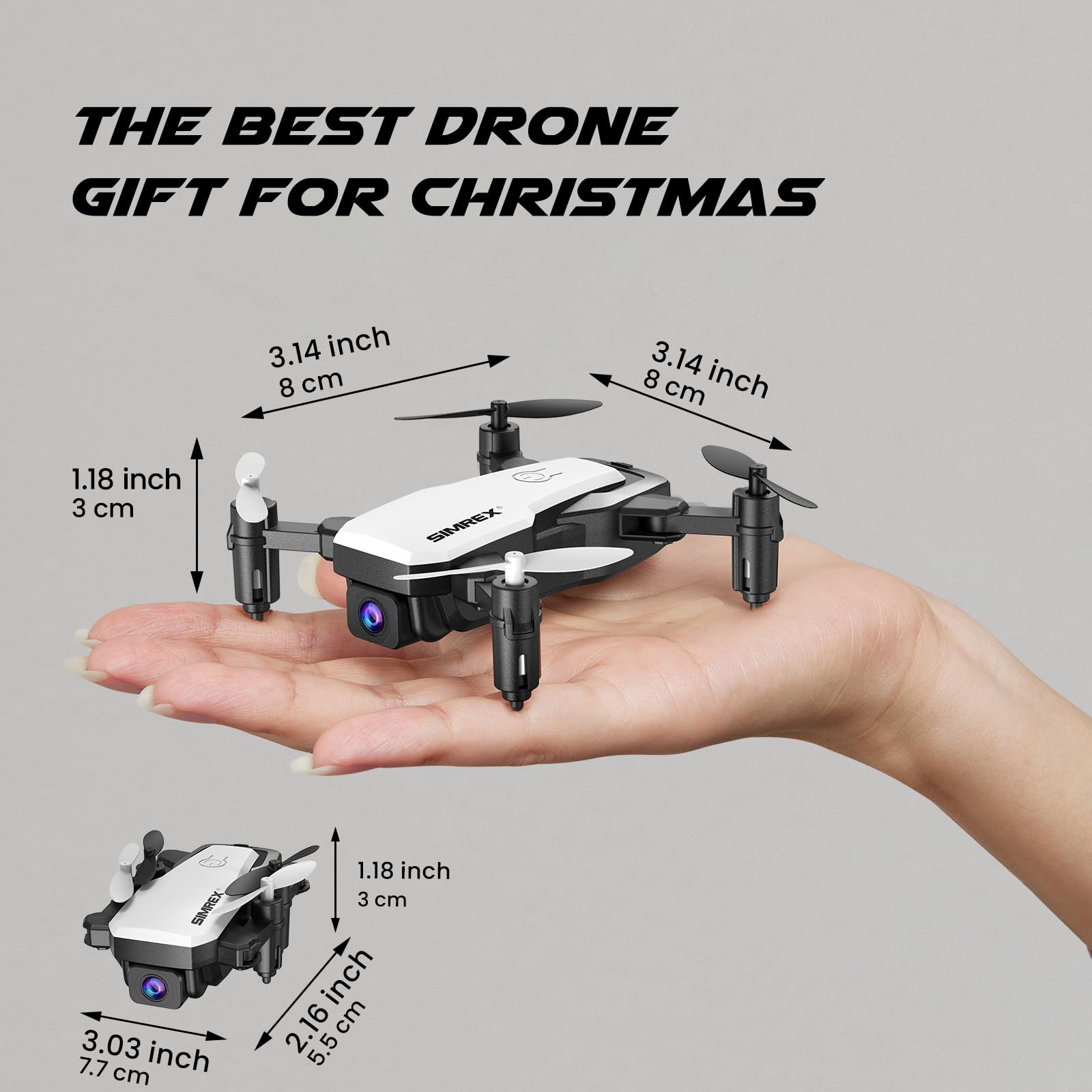 SIMREX X300C ideal gift for kids and adults learning drones.