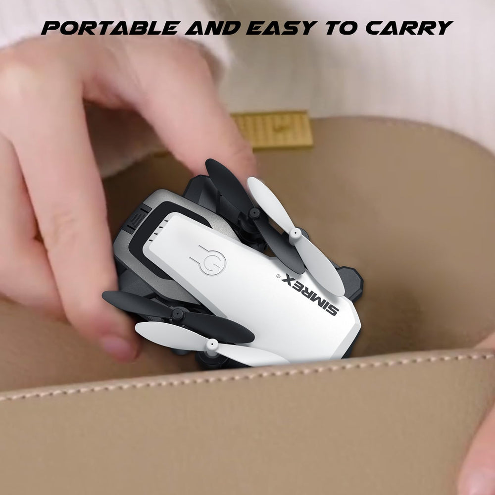 SIMREX X300C includes two batteries for longer sessions.