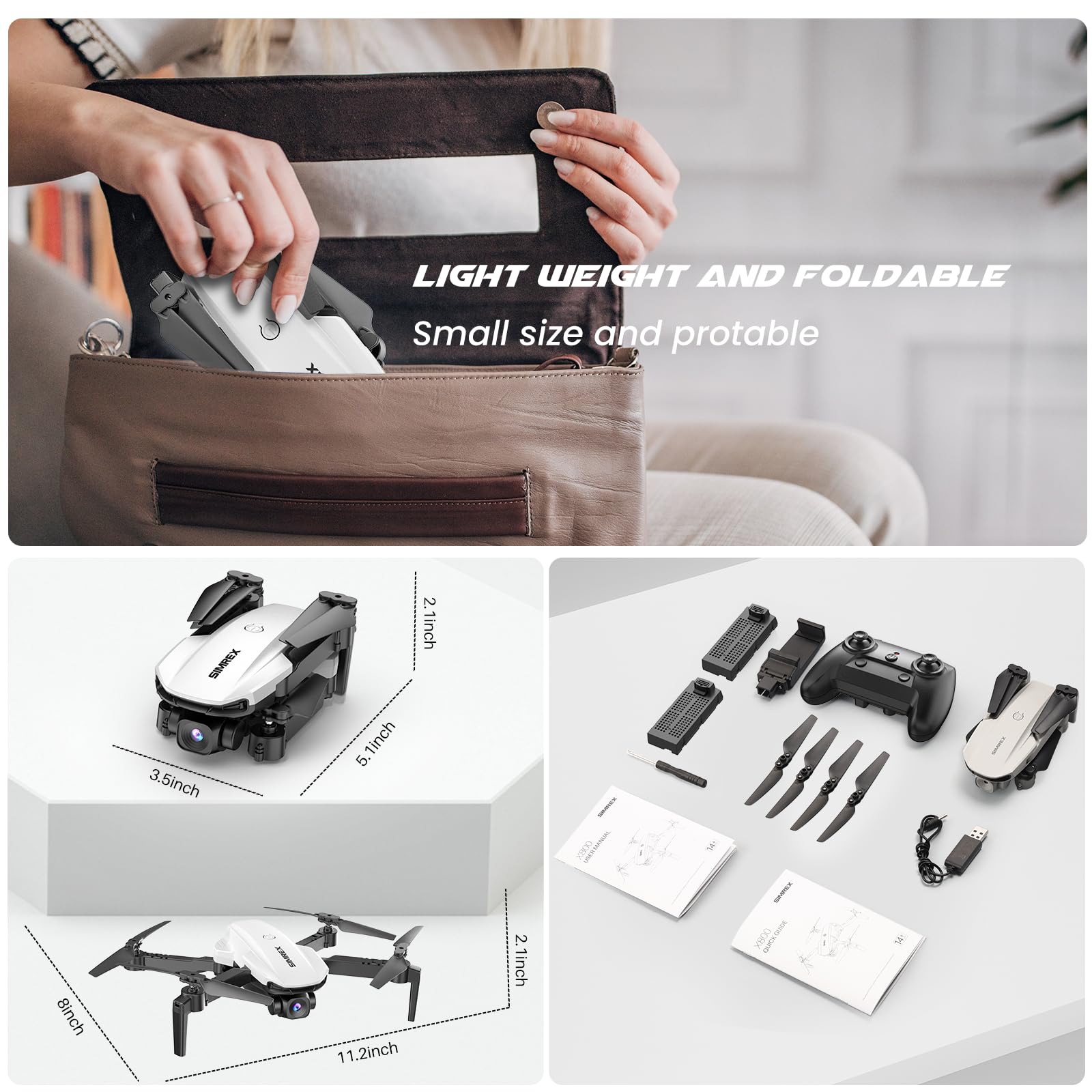 SIMREX X800 performs 3D flips and follows waypoints smoothly.