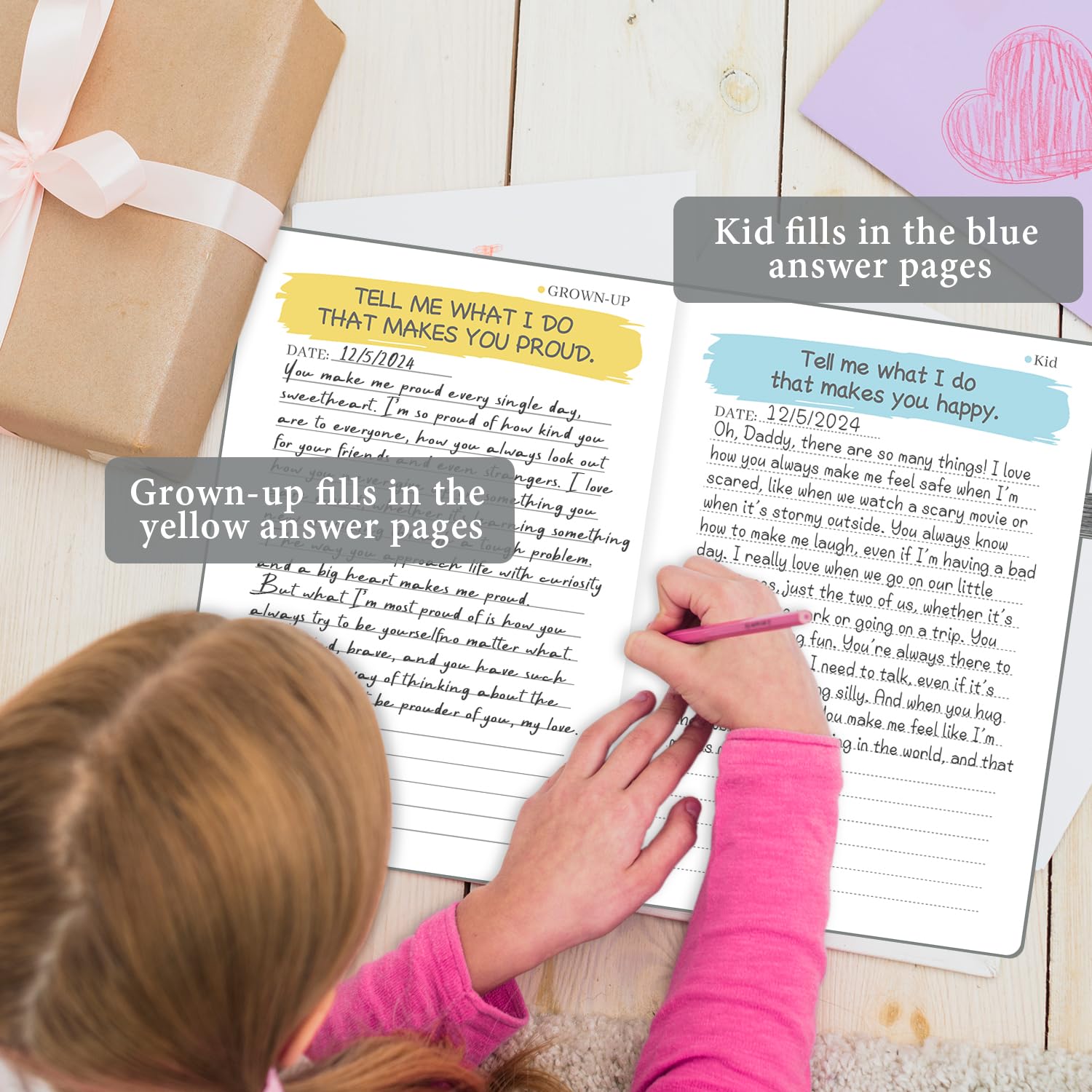 7x10 inch size provides ample writing space in a compact SIMSIMY journal