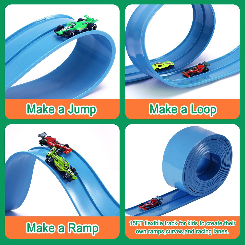 SINBEN blue track made from durable elastic rubber material
